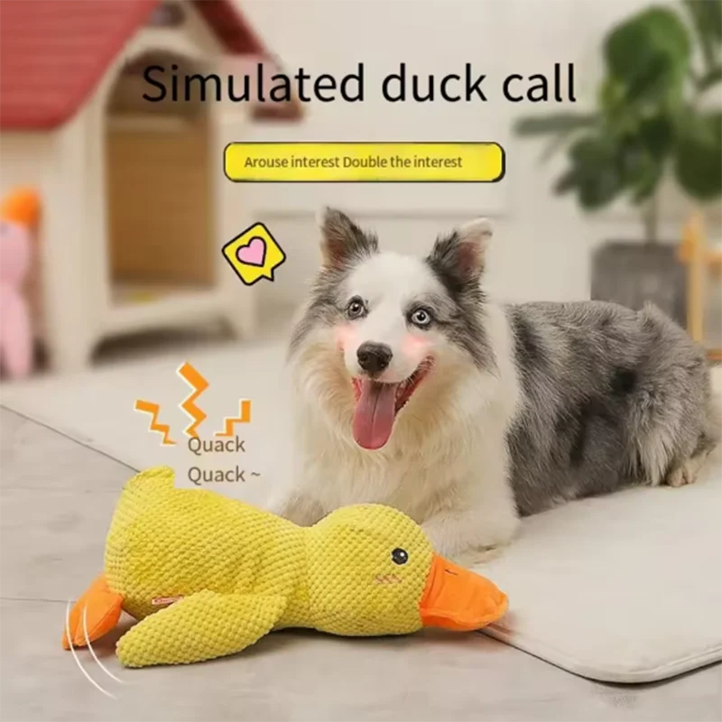 Cosypaws™ Enten-Schmusetier – Anti-Langeweile-Spielzeug für Hunde