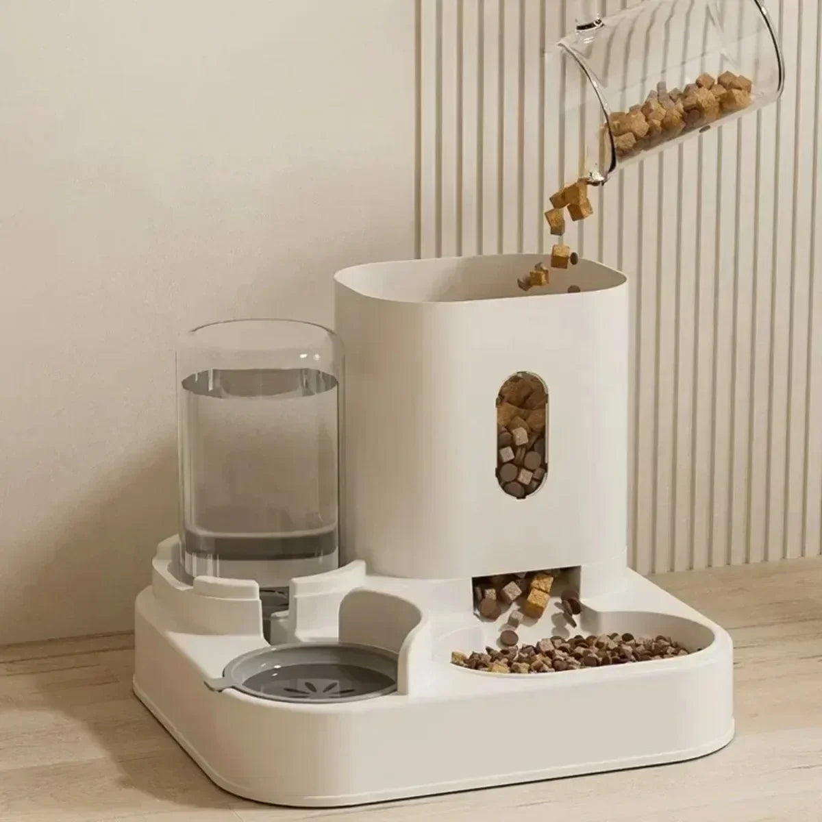 Cosypaws™ Automatischer Futterspender – Futterautomat & Trinkbrunnen