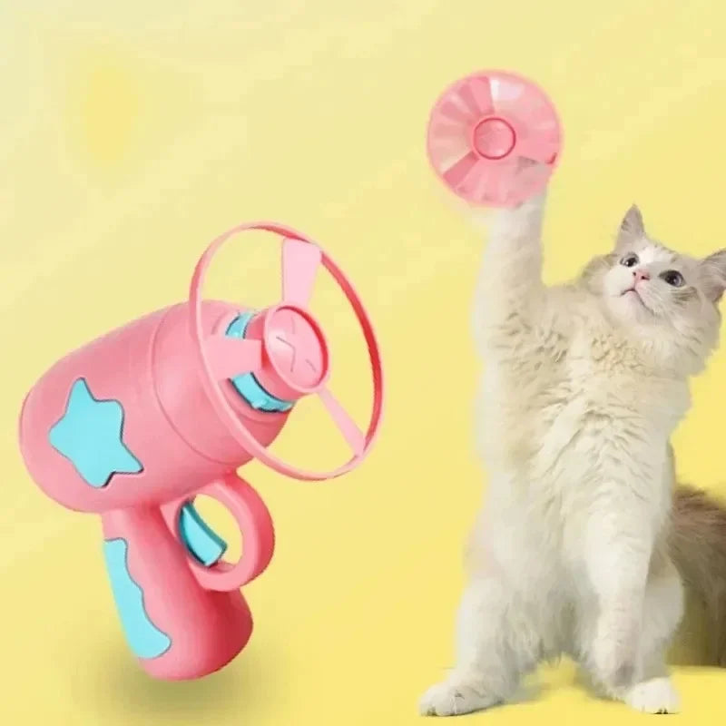 Cosypaws™ Wurfscheibe – Interaktives Spielzeug für Katzen & Kätzchen