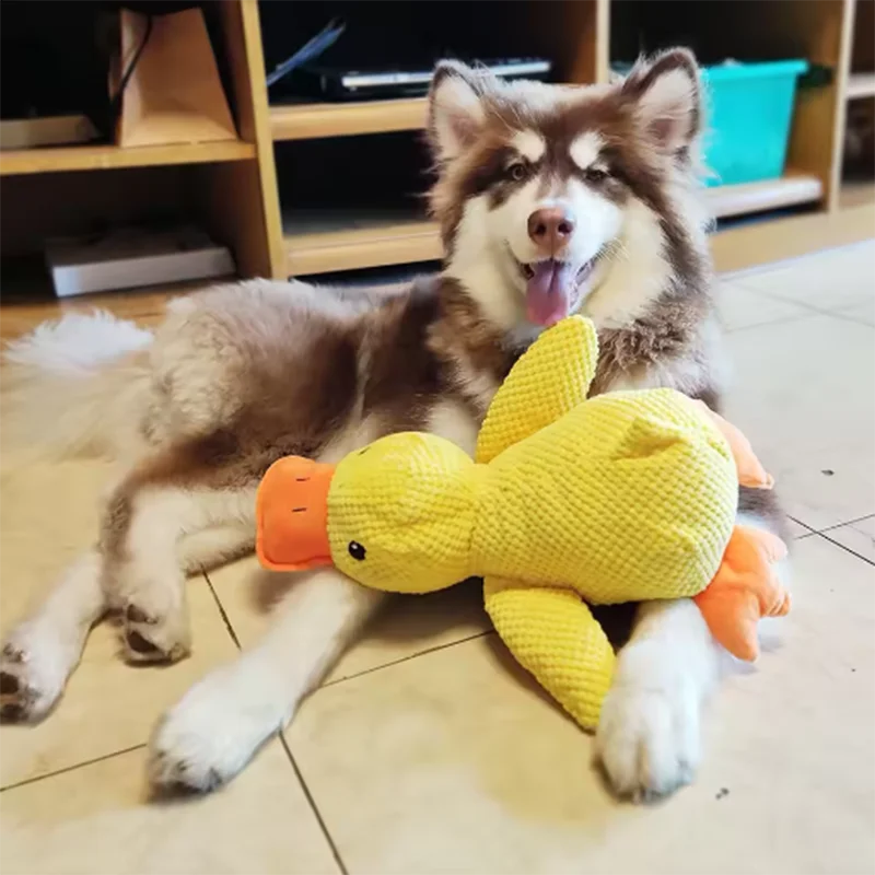 Cosypaws™ Enten-Schmusetier – Anti-Langeweile-Spielzeug für Hunde