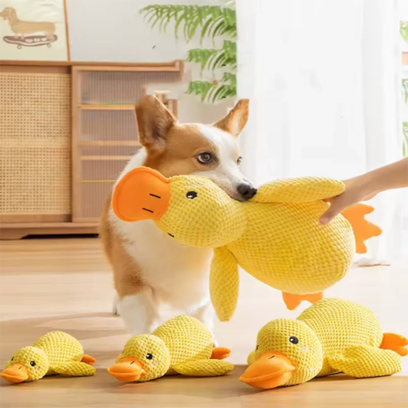 Cosypaws™ Enten-Schmusetier – Anti-Langeweile-Spielzeug für Hunde