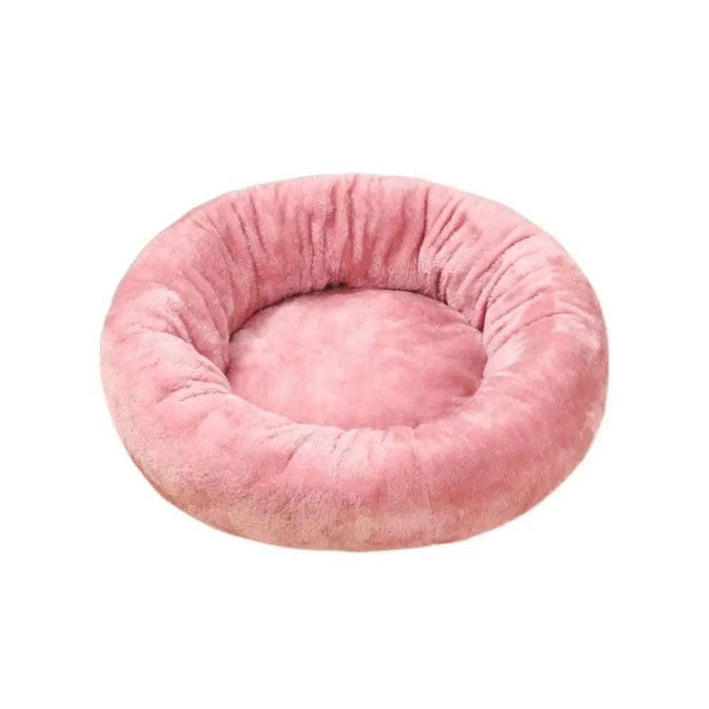 Cosypaws™ Beruhigendes Bett – Flauschiges Donut-Hundebett & Katzenbett