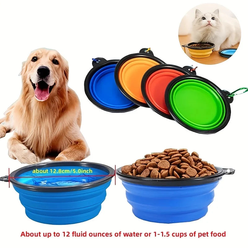 Zusammenklappbarer Reisenapf Cosypaws™ – Silikon für Hunde & Katzen
