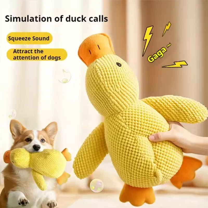 Cosypaws™ Enten-Schmusetier – Anti-Langeweile-Spielzeug für Hunde