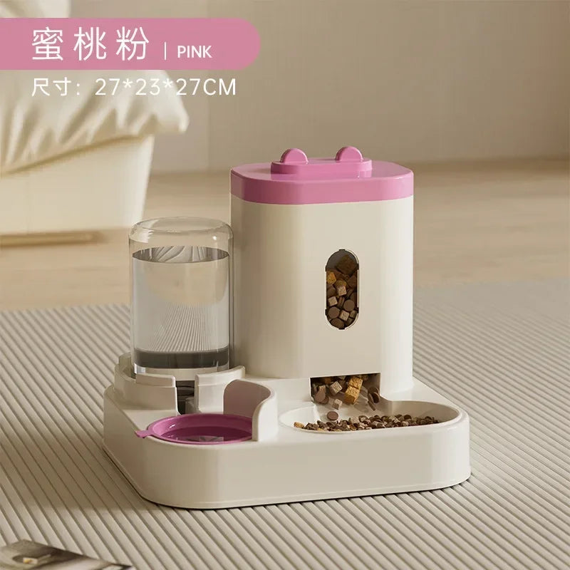 Cosypaws™ Automatischer Futterspender – Futterautomat & Trinkbrunnen