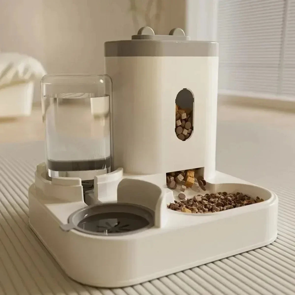 Cosypaws™ Automatischer Futterspender – Futterautomat & Trinkbrunnen