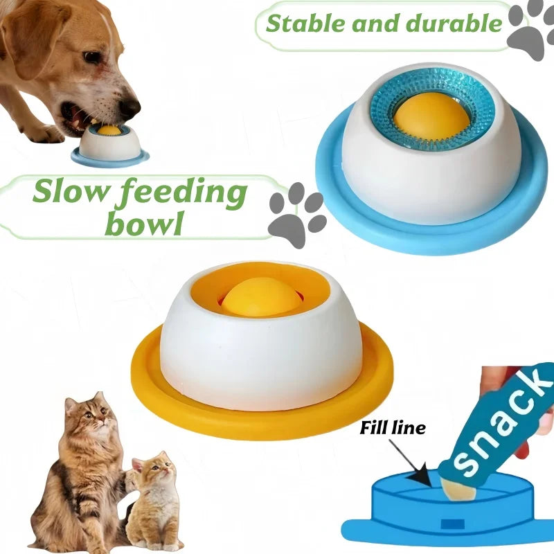 Cosypaws™ Anti-Schlingnapf – Lecken für Hunde & Katzen