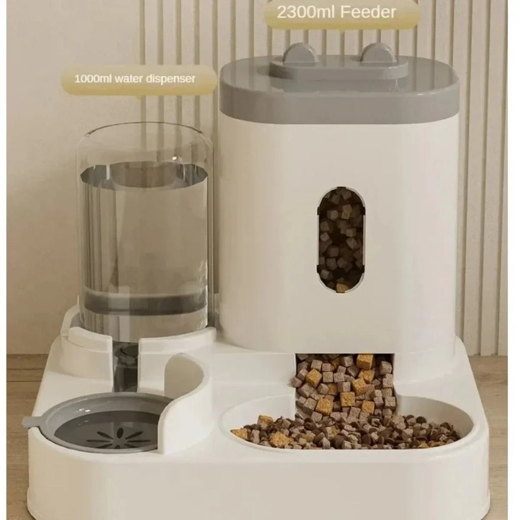 Cosypaws™ Automatischer Futterspender – Futterautomat & Trinkbrunnen