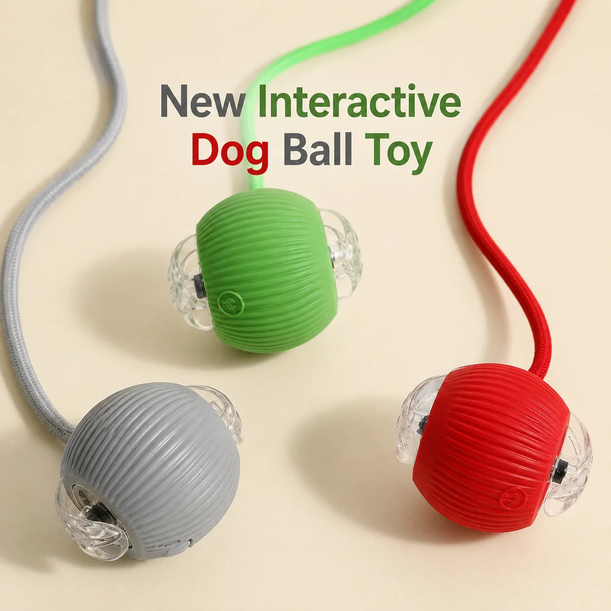 Cosypaws™ Interaktiver Automatikball – Wiederaufladbares Spielzeug für Hunde & Katzen